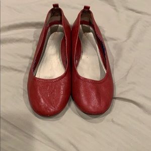 Aetrex red flats